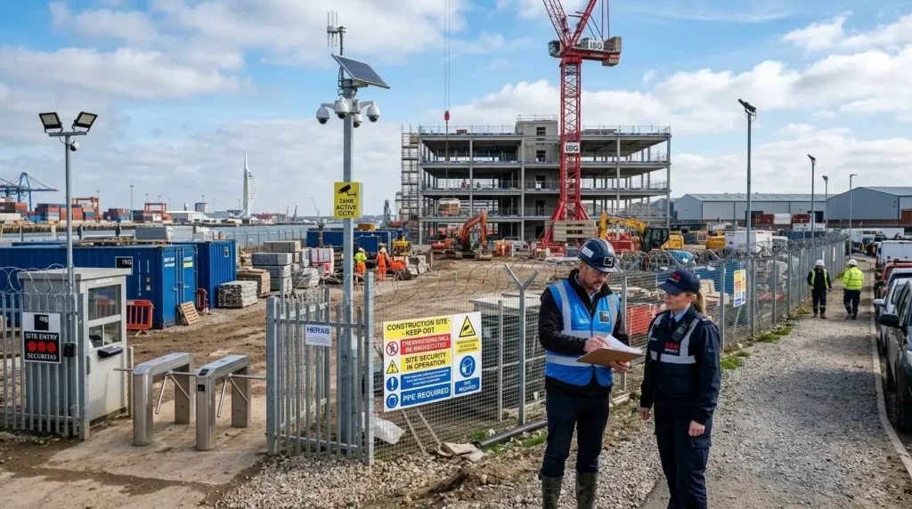 construction site security Southampton Image